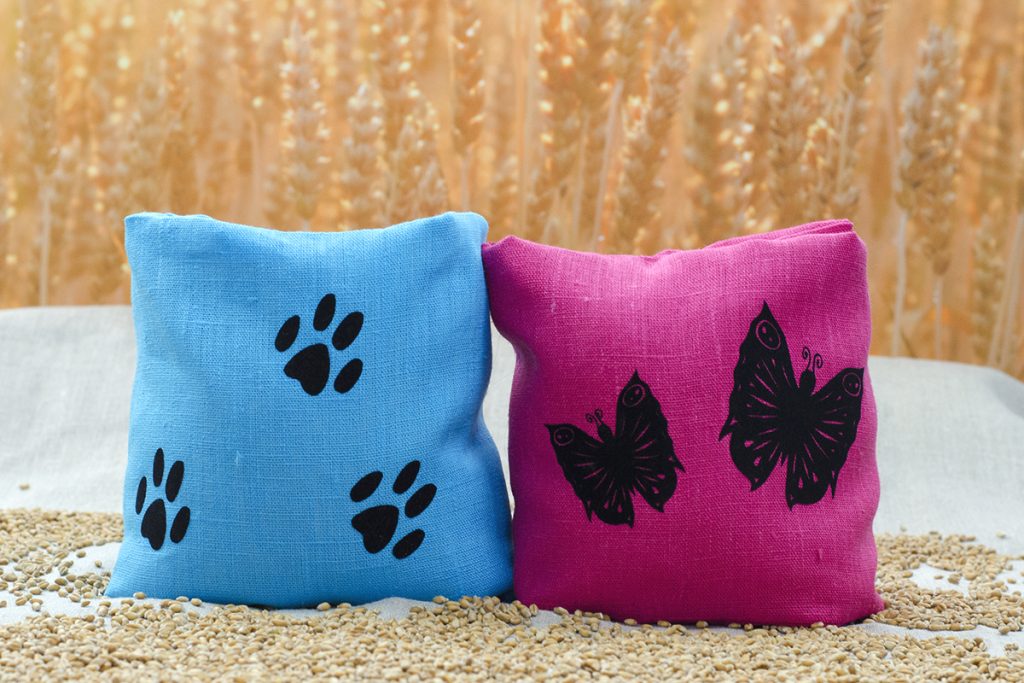 vetekuddar tassar och fjärillar 1200