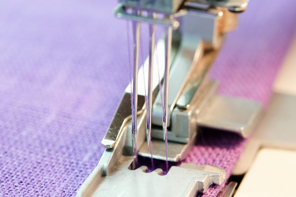 vetekudde sömnad tre nålar1200